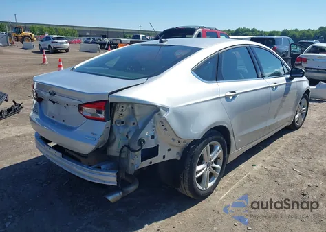 2018 Ford Fusion Se из США, поврежденный, VIN 3FA6P0HD3JR201833